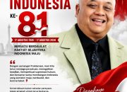Dr. Bonar P. Krisnanto Sampaikan Pesan Kemerdekaan RI ke-81: Bersatu, Berdaulat, dan Sejahtera