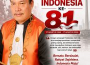HUT ke-81 RI, Ropaun Rambe Serukan Persatuan dan Gotong Royong