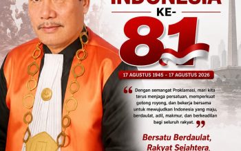 HUT ke-81 RI, Ropaun Rambe Serukan Persatuan dan Gotong Royong