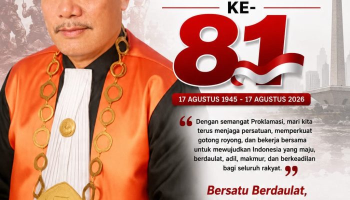 HUT ke-81 RI, Ropaun Rambe Serukan Persatuan dan Gotong Royong