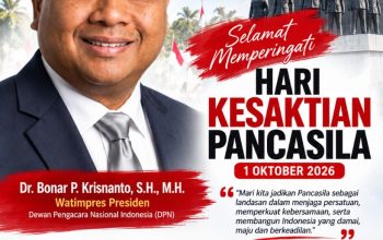 Dr. Bonar P. Krisnanto Ajak Masyarakat Amalkan Nilai Pancasila